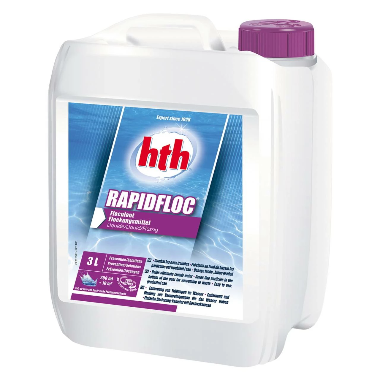 3 L - Hth® RAPIDFLOC - Flockmittel (flüssig) 3 3 L - Hth® RAPIDFLOC - Flockmittel (flüssig)