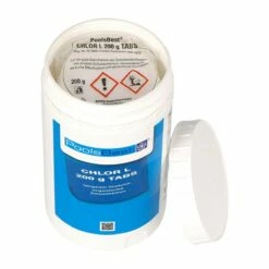 1 Kg - PoolsBest® Chlor L 200g Tabletten 92% Aktivchlor Langsamlöslich -Schwimmbad Verkaufs-Shop 1 KG PoolsBest Chlor L 200g 3 23964987 1280x1280