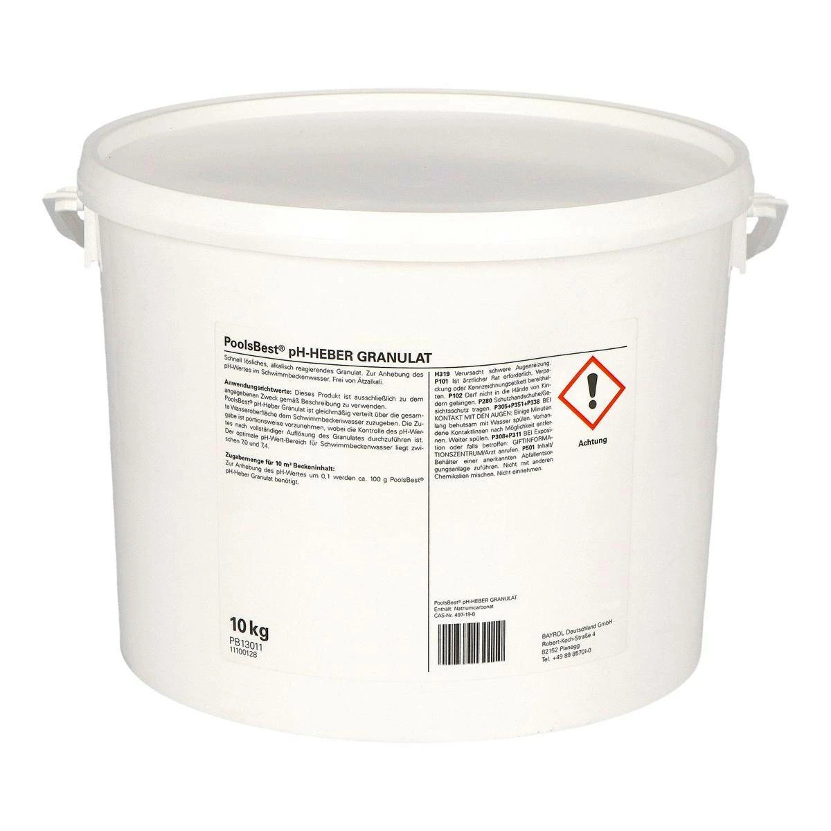 10 Kg - PoolsBest® PH-Heber Granulat 4 10 Kg - PoolsBest® PH-Heber Granulat – Bild 2