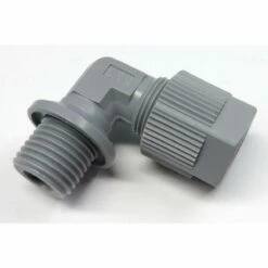 Einschraubwinkel D10 R ¼" Mit Nut