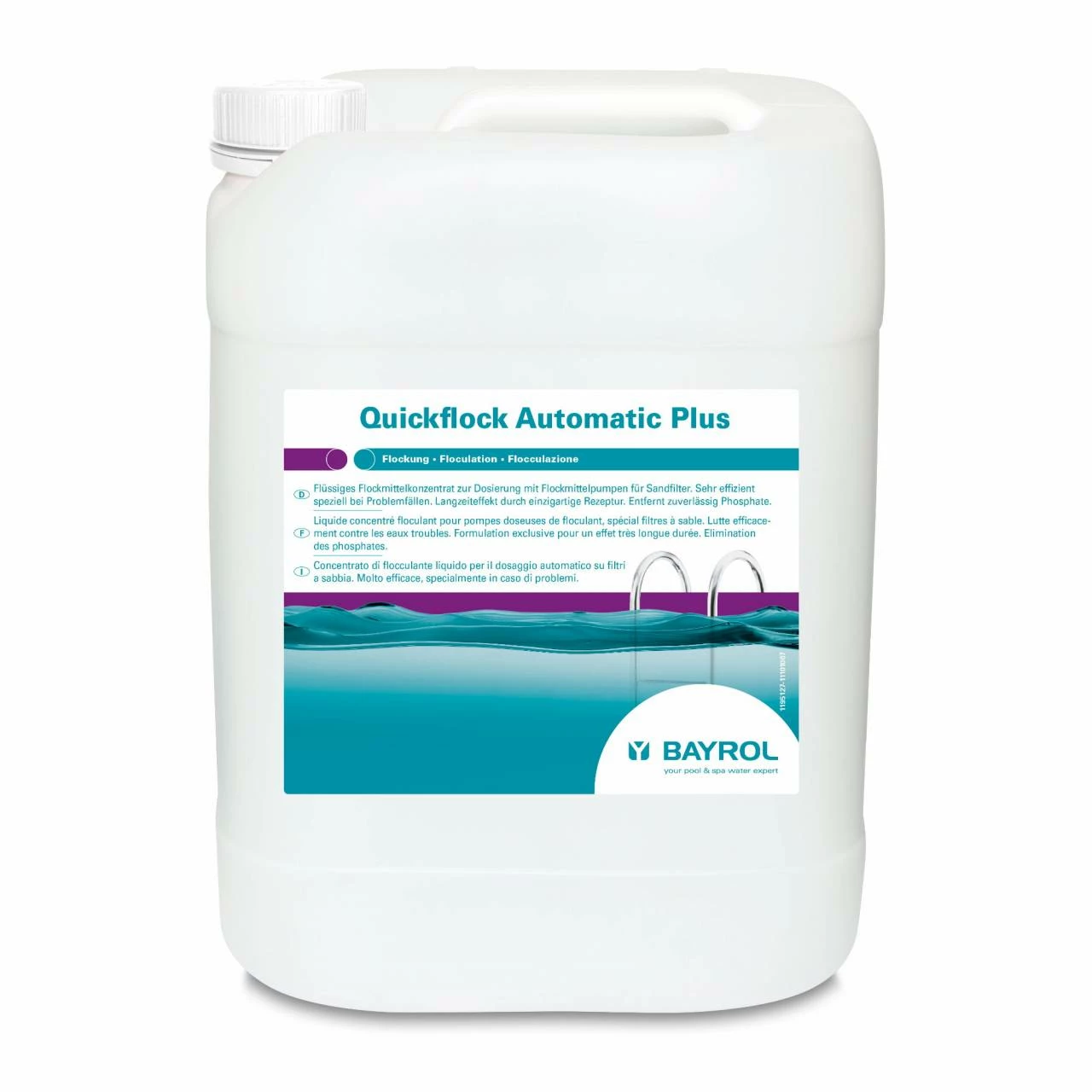 20 Kg - BAYROL - Quickflock Automatic Plus 3 20 Kg - BAYROL - Quickflock Automatic Plus