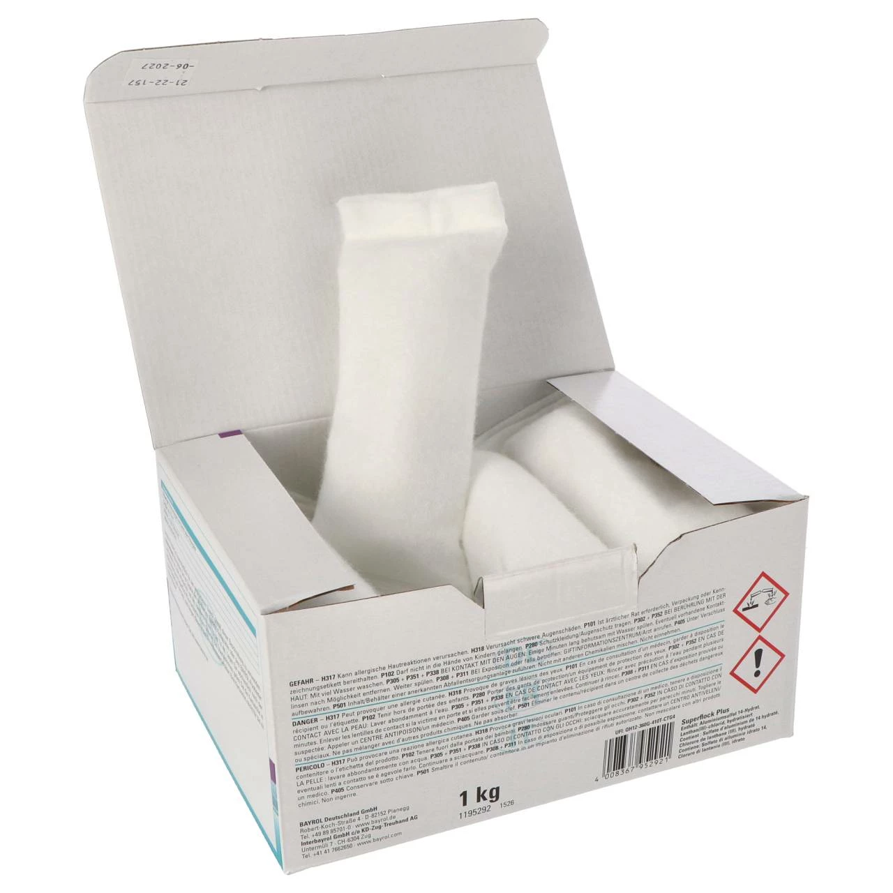 1 Kg - BAYROL - Superflock Plus - Mit Lanthantechnologie 4 1 Kg - BAYROL - Superflock Plus - Mit Lanthantechnologie – Bild 2