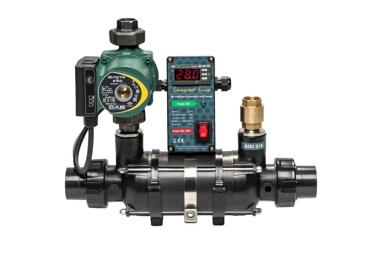 Wärmetauscher Daprà D-KWT Compact Line VA AISI Mit Edelstahlwellrohr 3 Wärmetauscher Daprà D-KWT Compact Line VA AISI Mit Edelstahlwellrohr