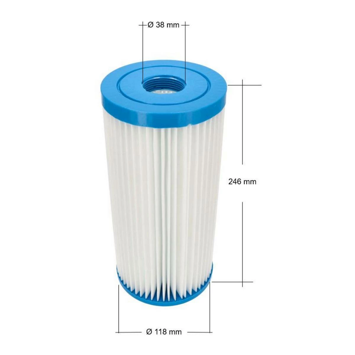 Ersatz-Filterkartusche Für GRE Filteranlage AR125 4 Ersatz-Filterkartusche Für GRE Filteranlage AR125 – Bild 2