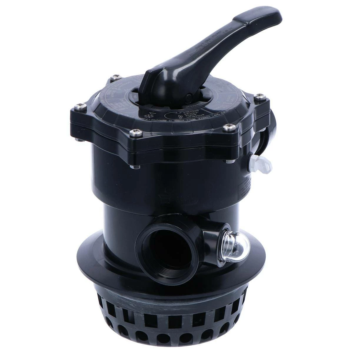 Praher 6-Wege Ventil Top Mount 12-s Schwarz Gewinde Mit Klemmring 7 Praher 6-Wege Ventil Top Mount 12-s Schwarz Gewinde Mit Klemmring – Bild 5