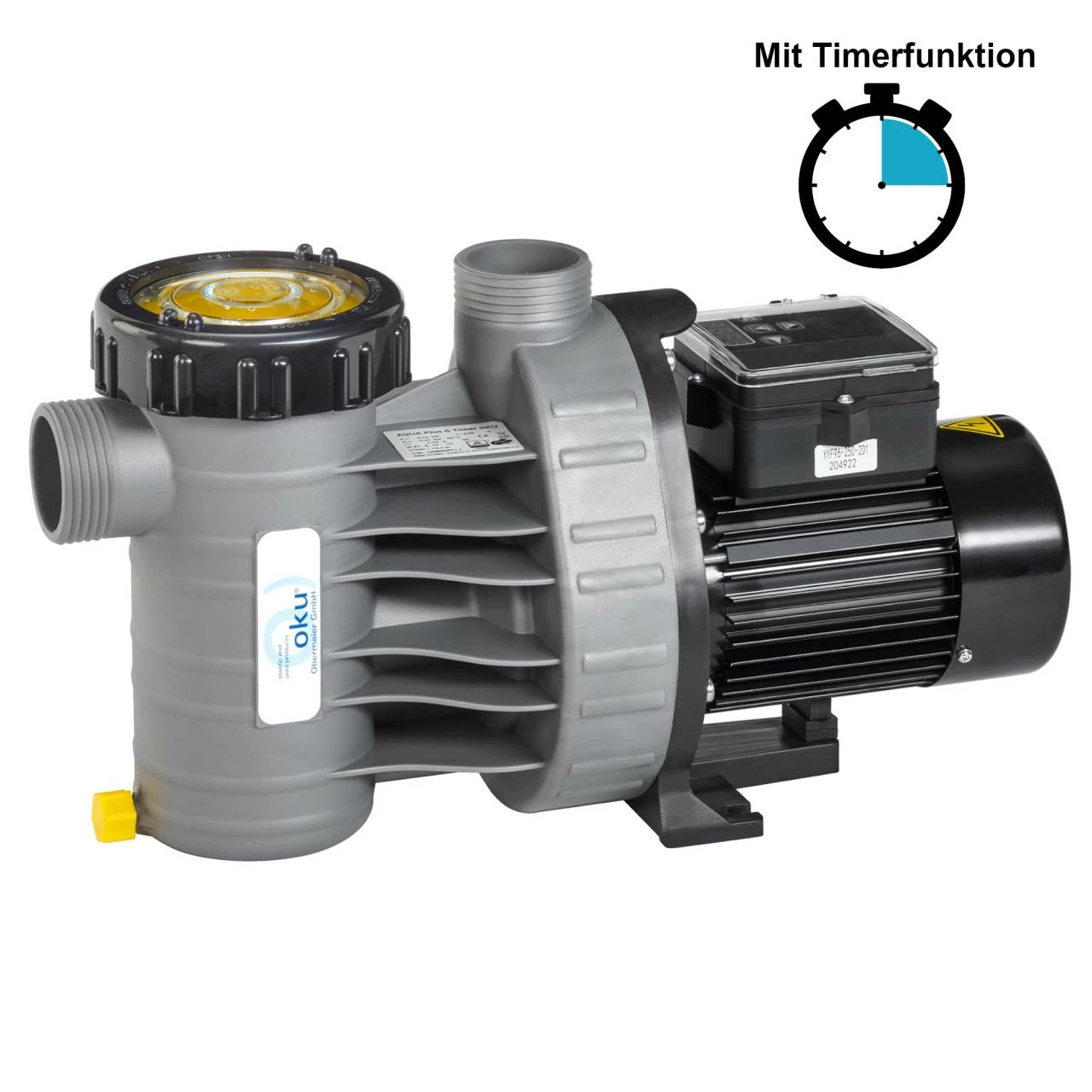 Aqua Plus 8 Mit Timerfunktion - Filterpumpe 8m³/h Bis 48m³ Wasserinhalt 3 Aqua Plus 8 Mit Timerfunktion - Filterpumpe 8m³/h Bis 48m³ Wasserinhalt