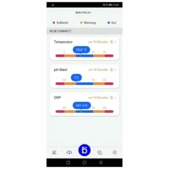 GRE Blue Connect Go - Intelligenter Wasseranalysator -Schwimmbad Verkaufs-Shop blue connect go messwerte app 1280x1280