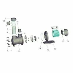 Gleitringdichtung Für SPS 50/75/100 7 Gleitringdichtung Für SPS 50/75/100 -Schwimmbad Verkaufs-Shop explosionszeichnung sps filterpumpe ersatzteile 1280x1280 6