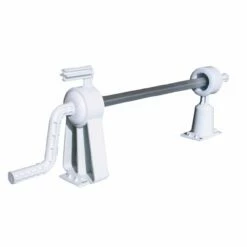 Aufrollvorrichtung Für GRE Stahlwandbecken - Installation Auf Dem Beckenrand