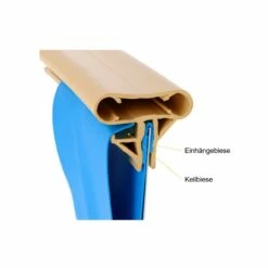 BWT Kombi-Handlauf Für Achtformbecken In Sand-Style -Schwimmbad Verkaufs-Shop kombi handlauf sand auf stahlmantel mit poolfolie8rFrllNlkBusT 1280x1280 1
