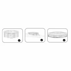 OKU Holzpool-Set EMOTION-FUN Oval 486 Cm X 336 Cm - Höhe 120 Cm -Schwimmbad Verkaufs-Shop oku holzpool emotion fun rund aufstellen 1280x1280 5