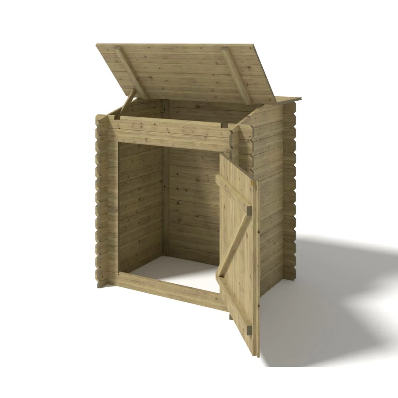 OKU Holzpool-Set EMOTION-FUN Filterhaus 6 OKU Holzpool-Set EMOTION-FUN Filterhaus – Bild 4