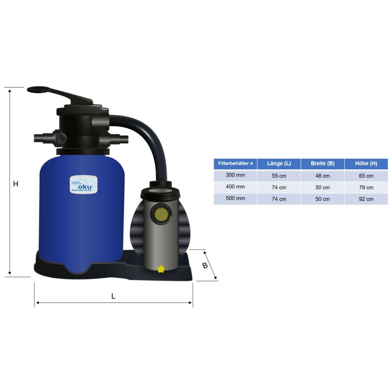 Sandfilteranlage Bali Ø 300mm Mit Speck Magic II 4 M³/h 4 Sandfilteranlage Bali Ø 300mm Mit Speck Magic II 4 M³/h – Bild 2