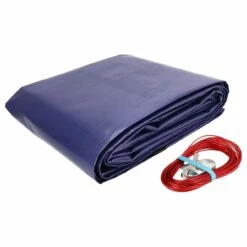 Winterabdeckplane Für Achtformbecken 300 G/m² Mit Randverstärkung -Schwimmbad Verkaufs-Shop winterabdeckplane blau 300g rund 1 1 1280x1280