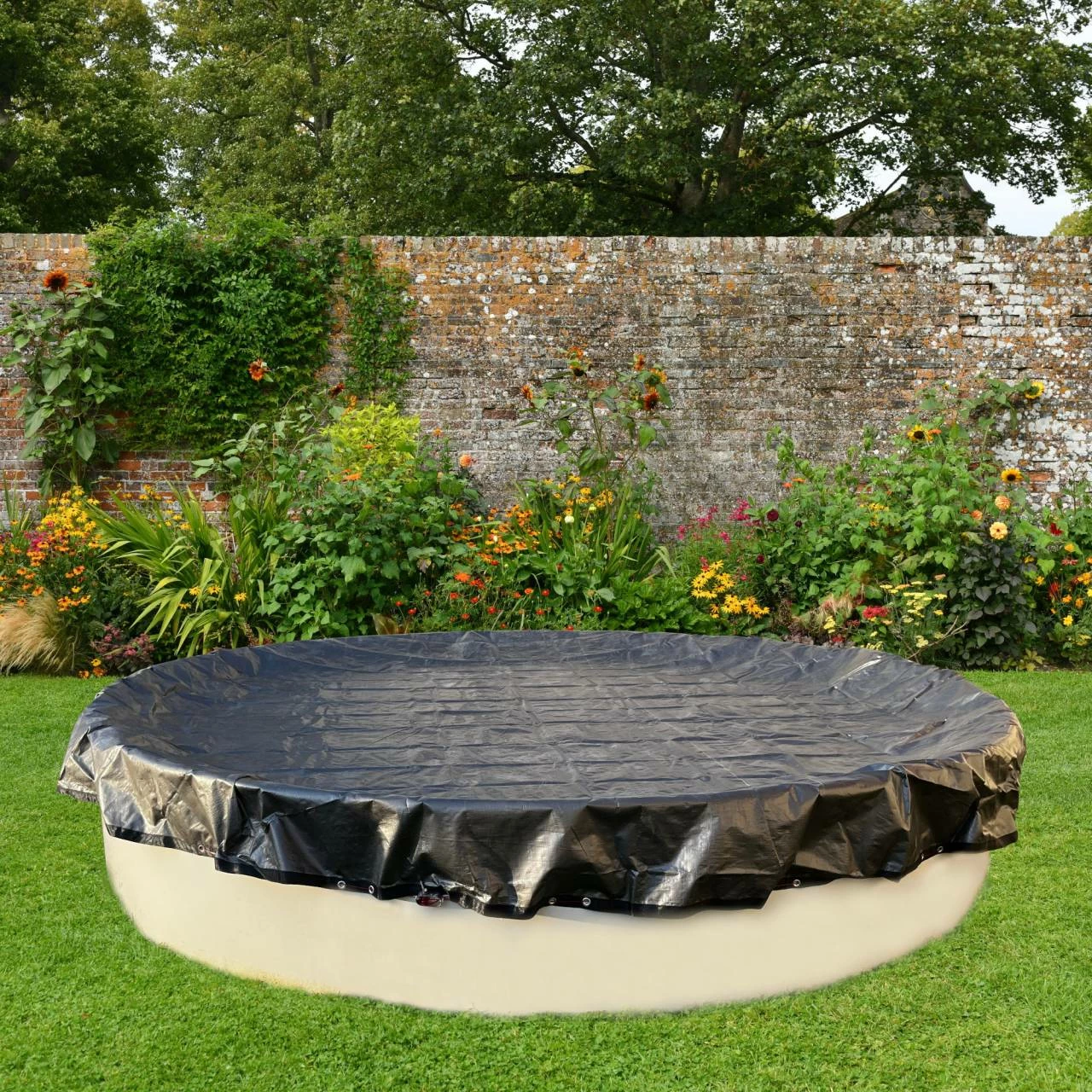 Winterabdeckplane Für Rechteckbecken 220 G/m² Mit Randverstärkung 3 Winterabdeckplane Für Rechteckbecken 220 G/m² Mit Randverstärkung