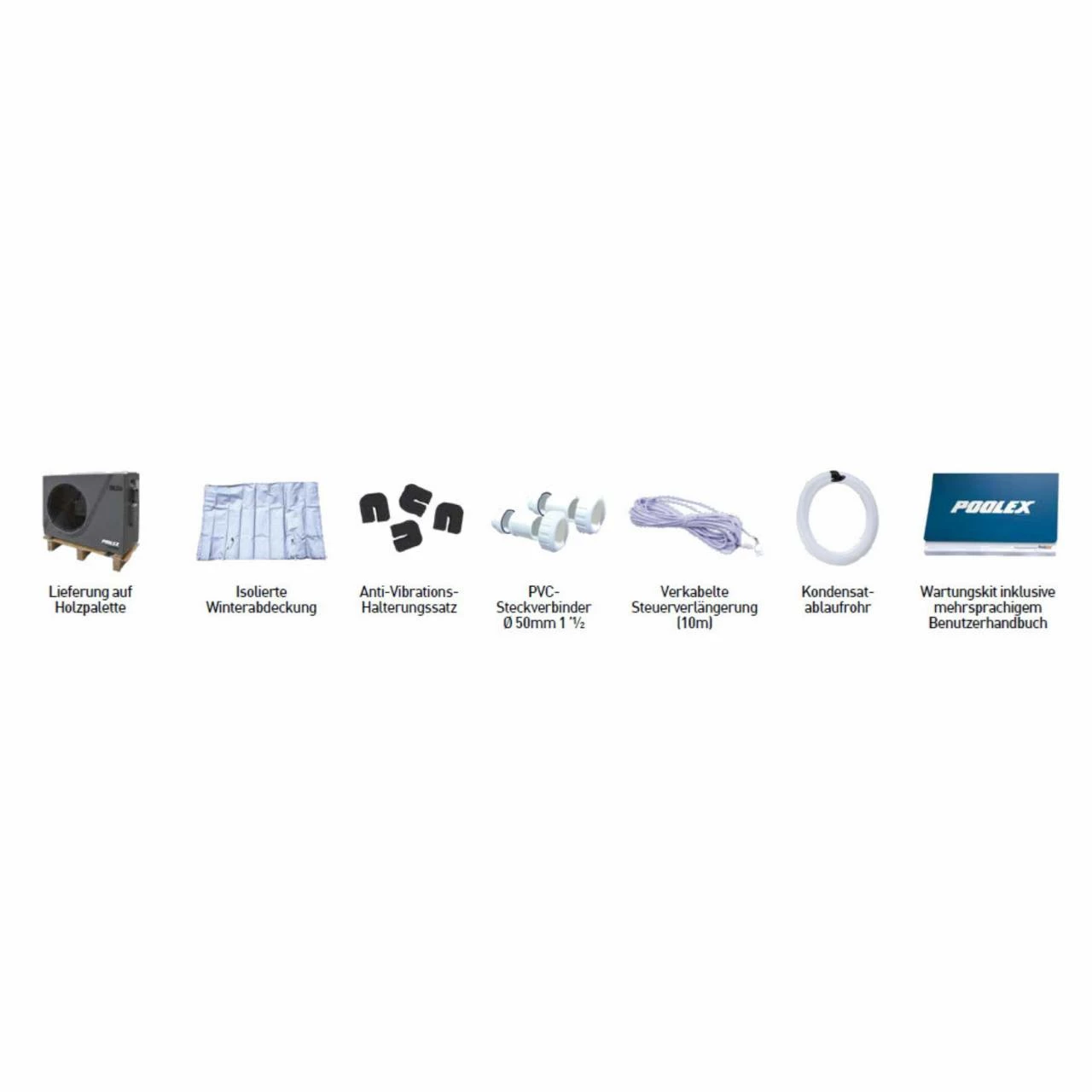 Full-Inverter Poolex Silverline Fi 210 - 19,2 KW Inkl. WiFi 4 Full-Inverter Poolex Silverline Fi 210 - 19,2 KW Inkl. WiFi – Bild 2